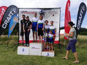 Bike Adventure 2016 - mixy: Martin Sajal a Dáša Tučková - 1. místo, Mirek a Markéta Kalinovi - 3. místo